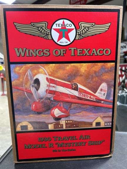 Exceptional Wings of Texaco 1930’s Model R “Mystery Ship” in original box