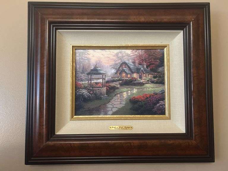 “Make a Wish Cottage” Thomas Kinkade