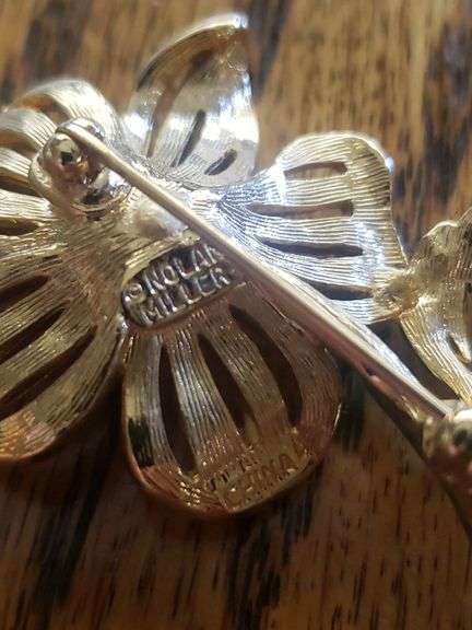 Vintage Nolan Miller brooch
