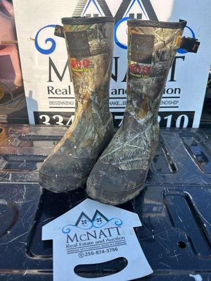 Look’em up! Itaska 600 Scent Free  size 5 waterproof boots
