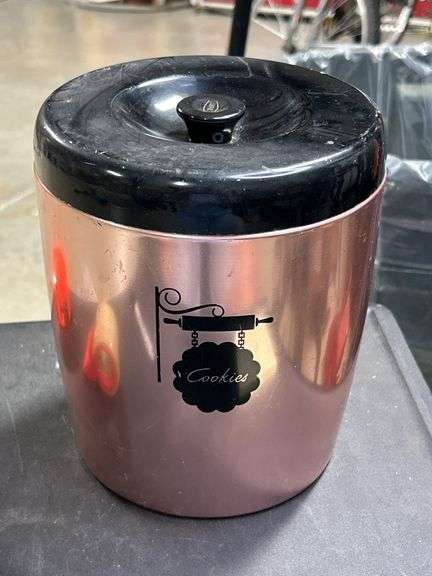 Old Westbend Aluminum Cookie canister