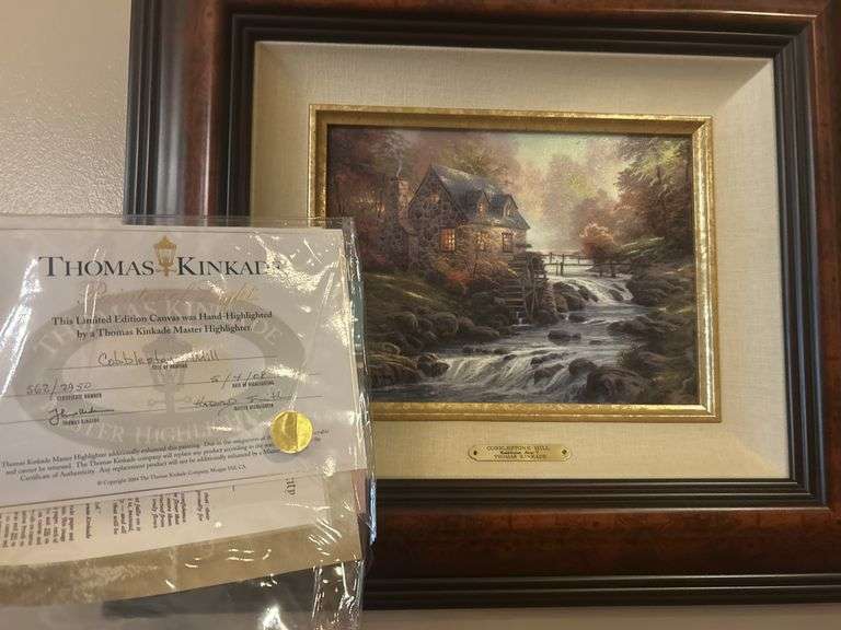 Cobblestone Mill - Thomas Kinkade