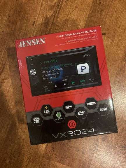 Jensen 6.2 Double DIN AV Receiver