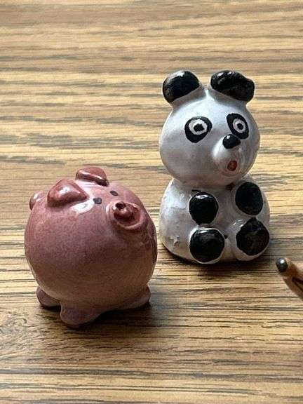 Capodimonte Italian Porcelain Figurines Set Animals
