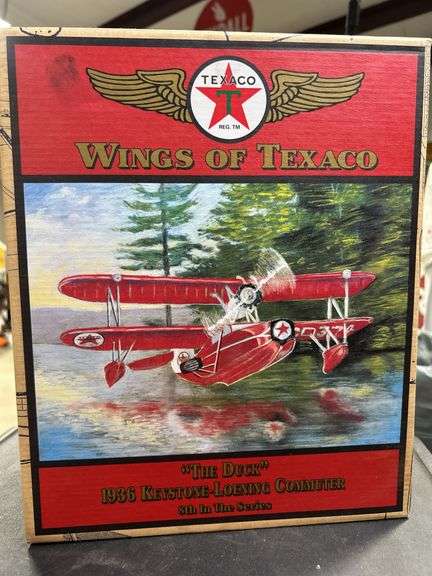 Wings of Texaco “The Duck” 1936 Commuter Diecast plane 8th in series