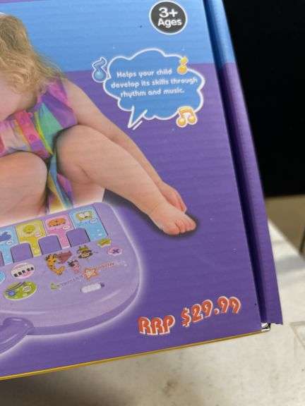 Child’s music piano in box