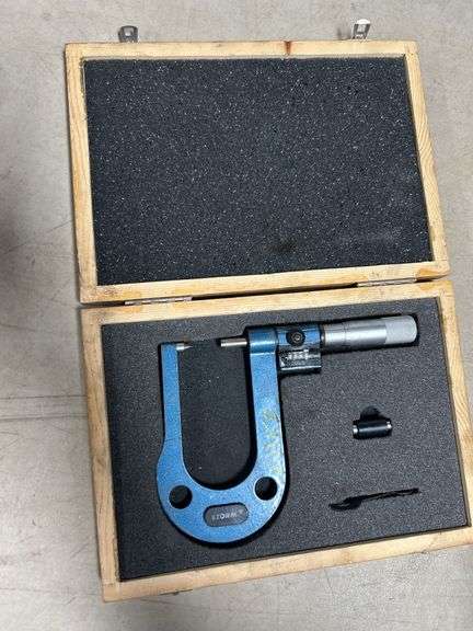 Vintage Storm Disc Brake Micrometer Tool Complete