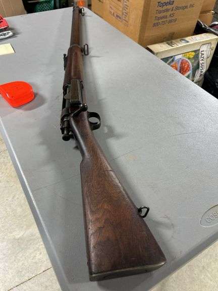 Nice early 1900’s military rifle -see photos for maker