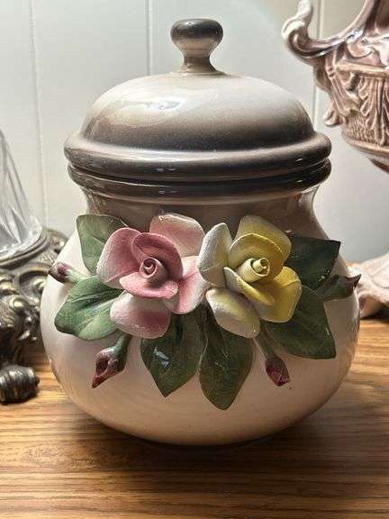 Capodimonte cookie jar