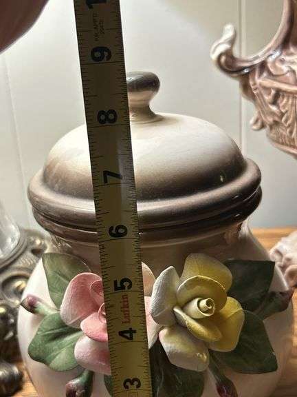 Capodimonte cookie jar