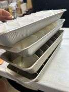 Lot of 4 Vintage aluminum Ice cube trays