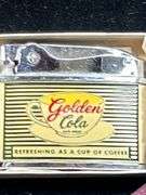 Super find! Golden Cola SUNDROP Lighter in original box