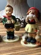 Hummel style old figurines