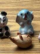 Capodimonte Italian Porcelain Figurines Set Animals