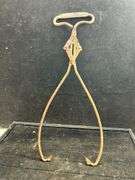 Pulaski Ice and Storage Rare set of Adv Ice Tongs