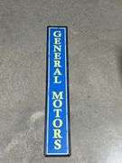 Metal General Motors sign