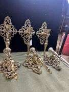 Wall candle holder set of 6