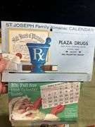 PULASKI TN  Dixie Plaza Drugs Big Full size calendar