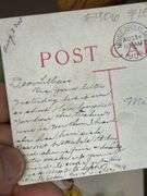 Lot of 3 : 1907 and 1908 post cards