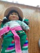 Little boy and girl Mexico themed dolls