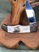 Elkhorn Taylor cutlery stag handle knife