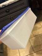 Plastic ware-disposable bowl covers-partial box of coffee
