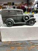 Cast 1974 First National Bank Pulaski TN in box -1934 Sedan bank with box