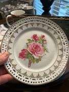 Owl basket and misc plates