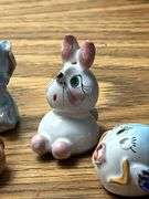 Capodimonte Italian Porcelain Figurines Set Animals