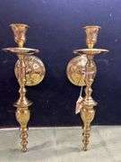 Pair of gorgeous wall candle holders