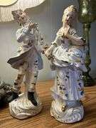 Mid Century 12” Figurines