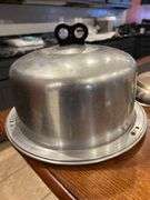 Vintage regal cake plate with cover