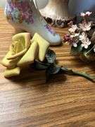 Capodimonte basket-1987 Avon rose- boot