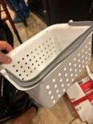 Plastic ware-disposable bowl covers-partial box of coffee