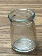 Old glass creamer