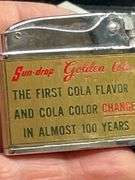 Super find! Golden Cola SUNDROP Lighter in original box
