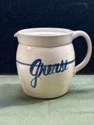 Grease pottery pitcher
