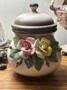 Capodimonte cookie jar