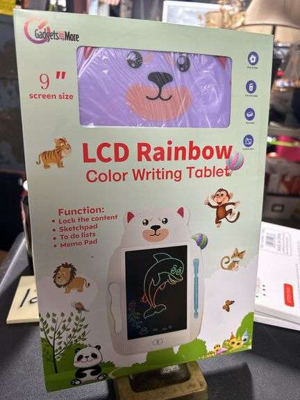 LCD RAINBOW COLOR WRITING TABLET