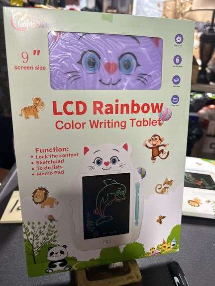 LCD RAINBOW COLOR WRITING TABLET