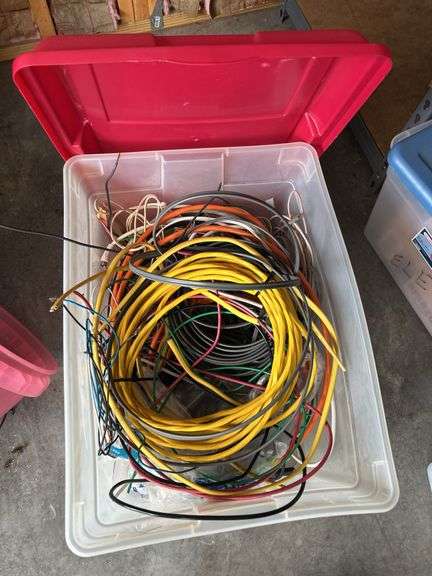 Tub -Electrical wire