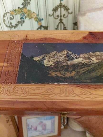 Small cedar chest