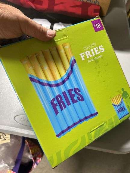 New Salty fries pool island float