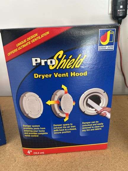 Dryer vent hood