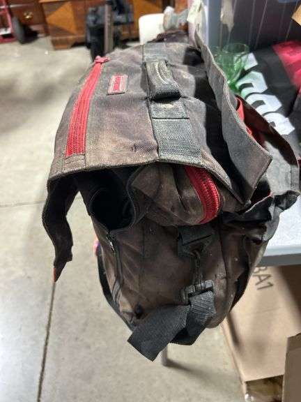Craftsman tool bag, full of miscellaneous tools