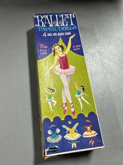 Ballet paper dolls, by Whitman