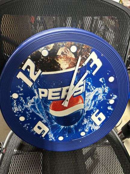 Large Pepsi clock
