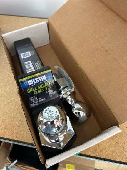 New! Westin ball mount with 1-7/8 & 2”