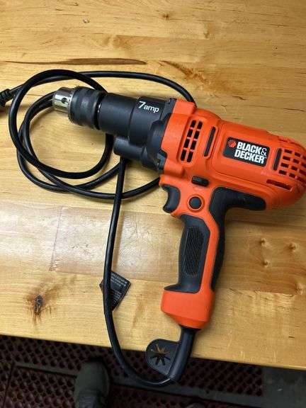 Like new Black & Decker seven amp drill