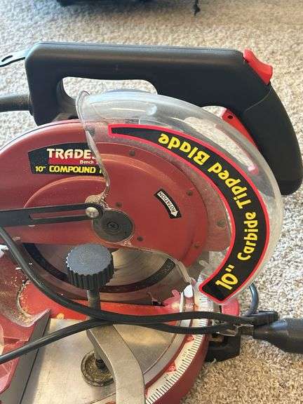 Tradesman 10” compound miter saw - works great